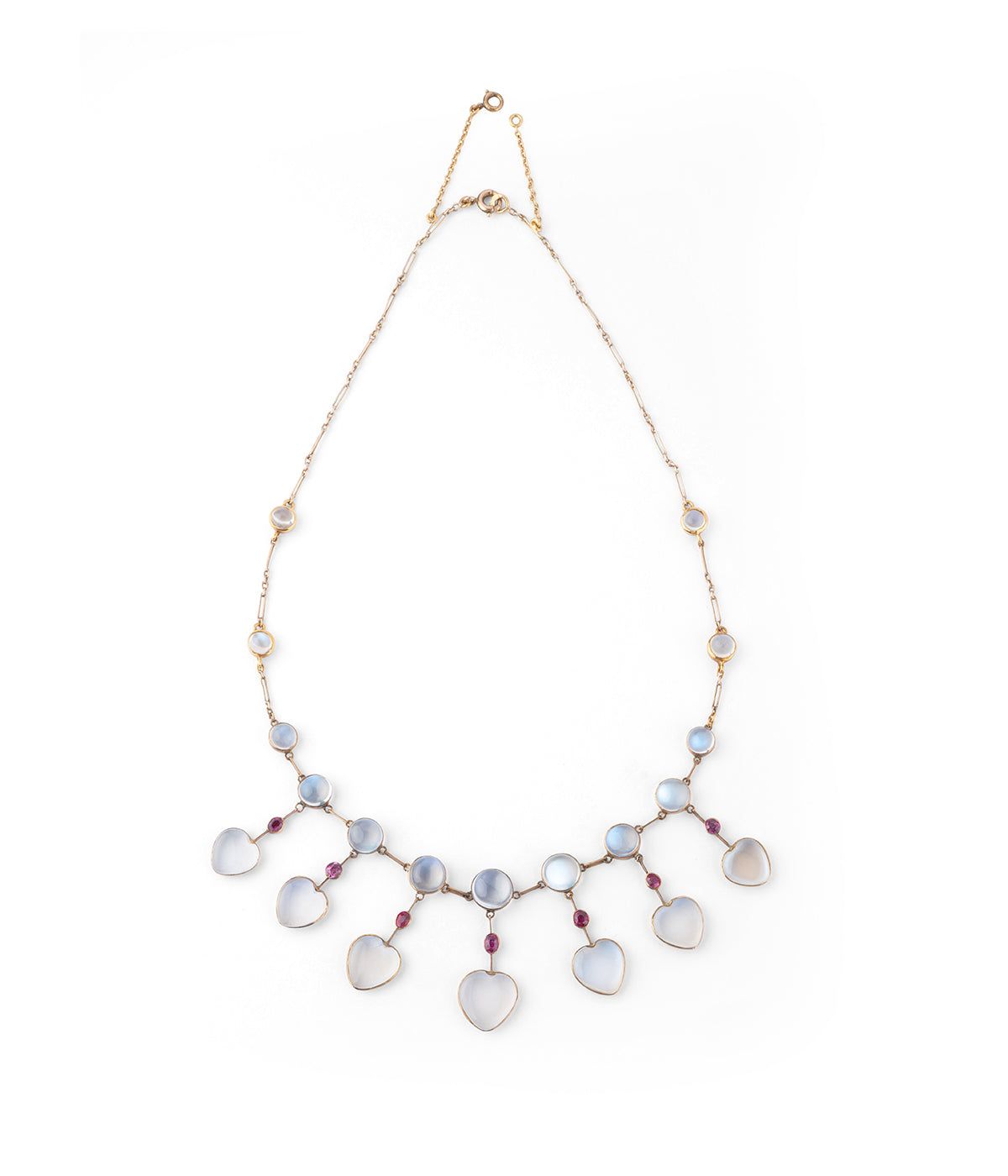 Caillou Paris - Collier ancien pierres de lune Bhima