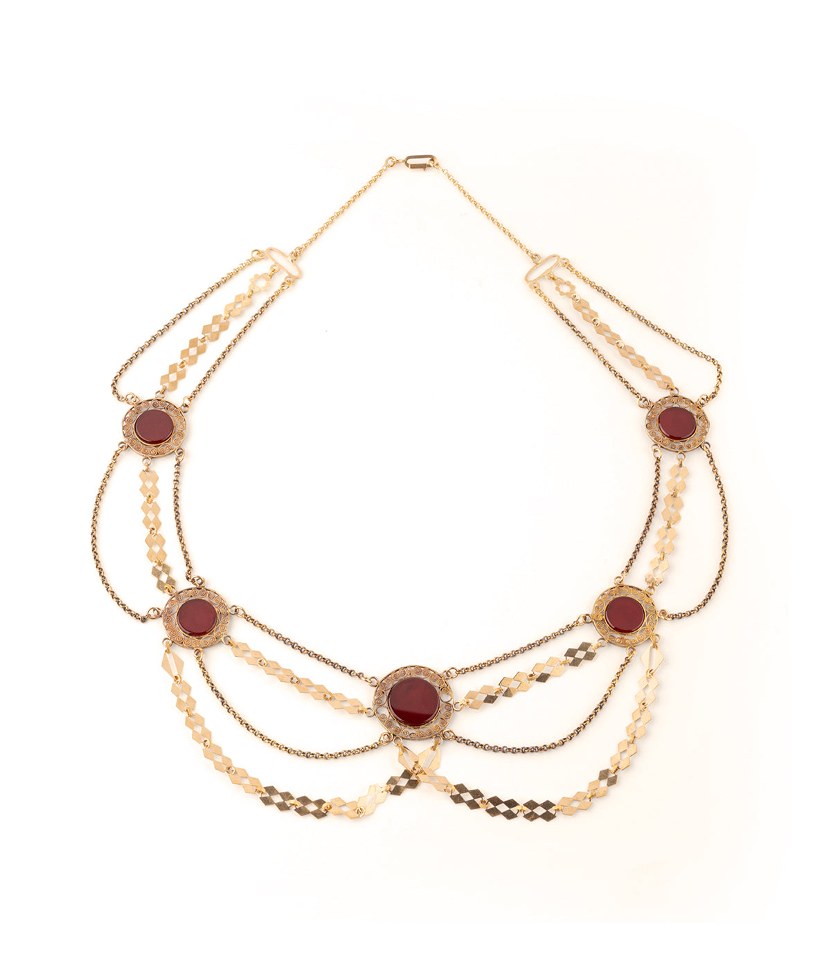 Caillou Paris - Collier d’esclavage ancien or “Ilar”