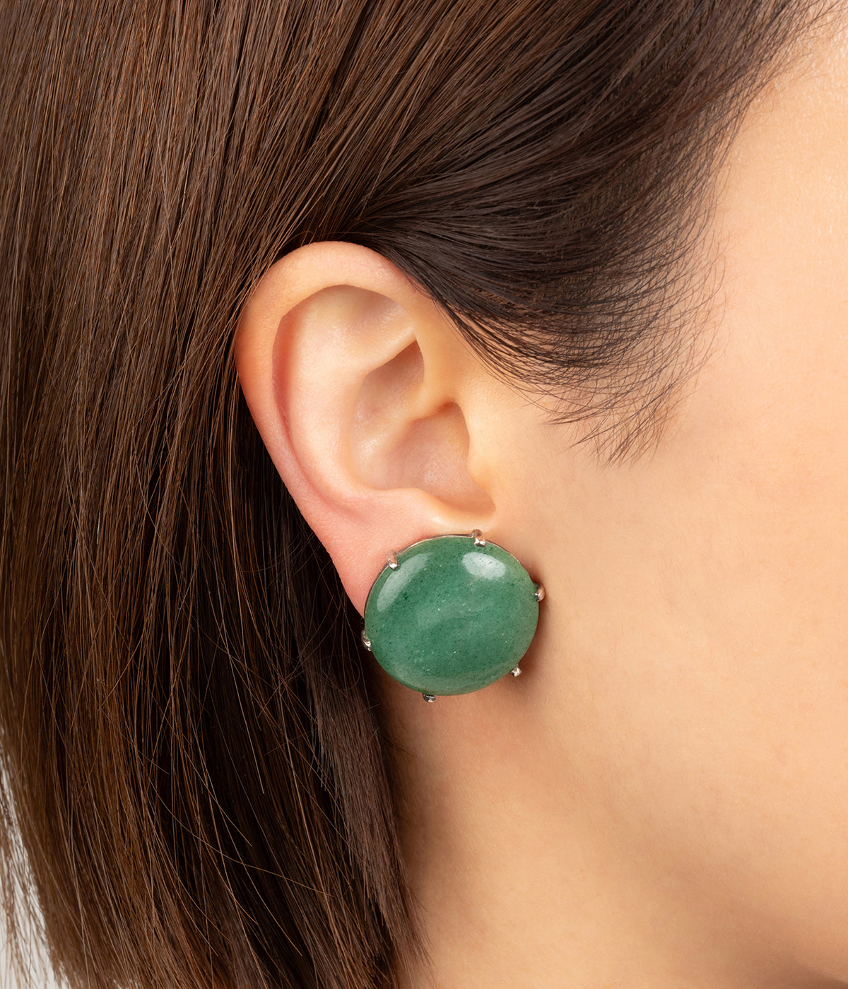 Clips-oreilles-Art-deco-aventurine-Rosula-Caillou-Paris