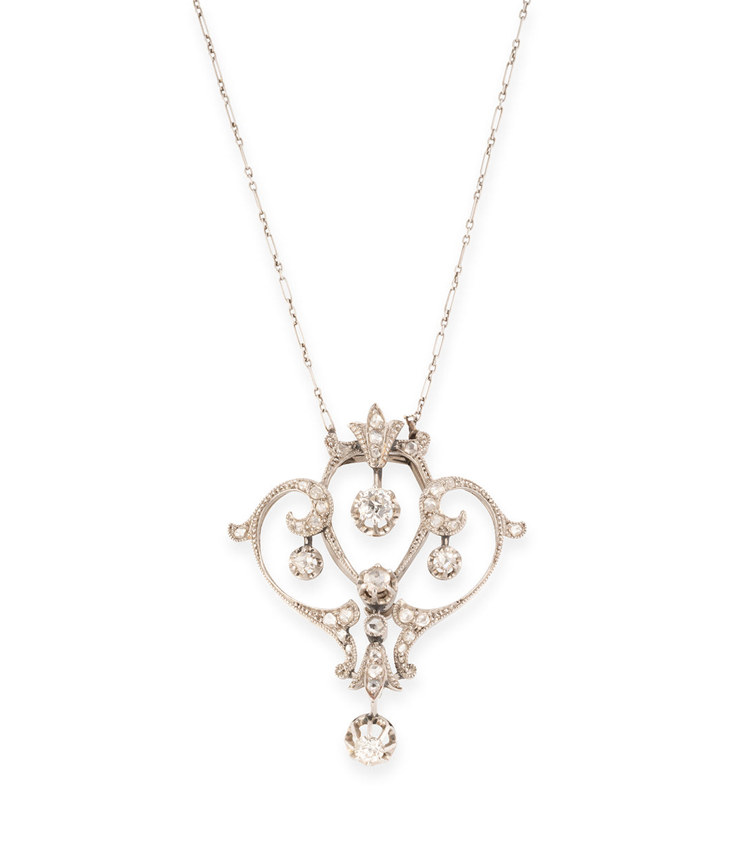 Collier-ancien-or-diamants-Valto-Caillou-Paris