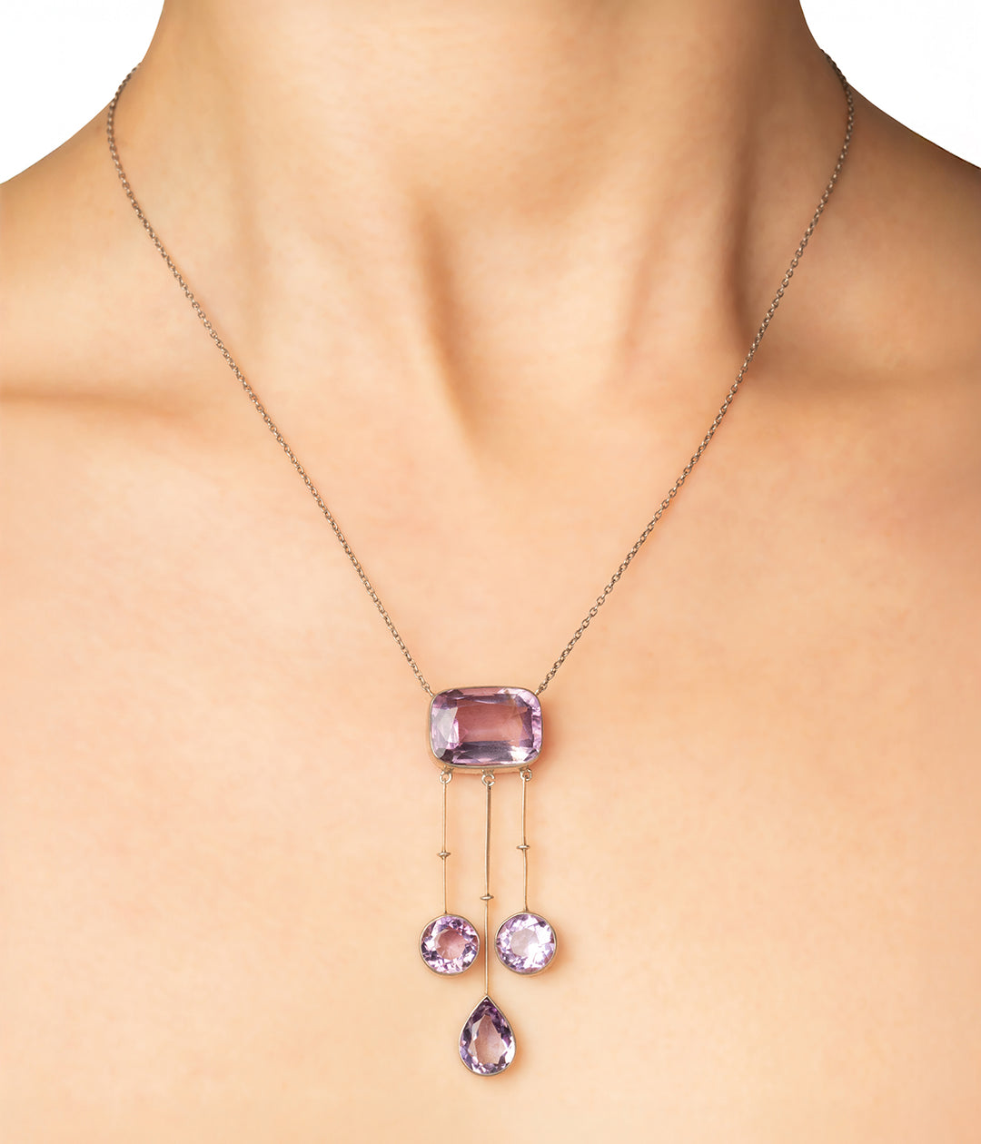 Collier-neglige-ancien-argent-amethyste-Kacia-Caillou-Paris