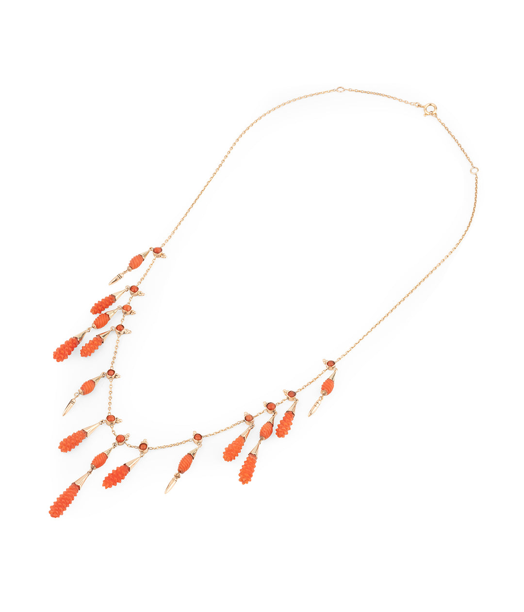 Collier-vintage-corail-Mario