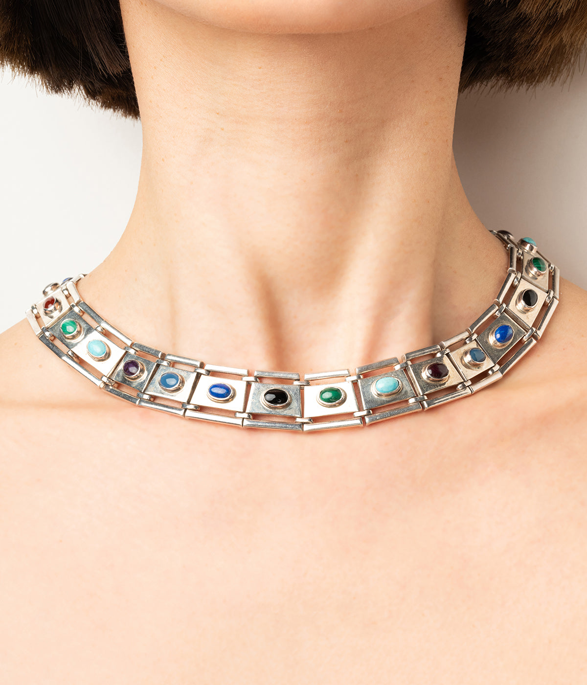 Collier-vintage-origine-mexicaine-Sahak-Caillou-Paris