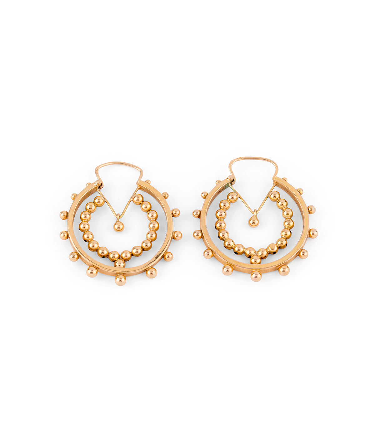 Créoles anciennes or "Gideon" - Caillou Paris