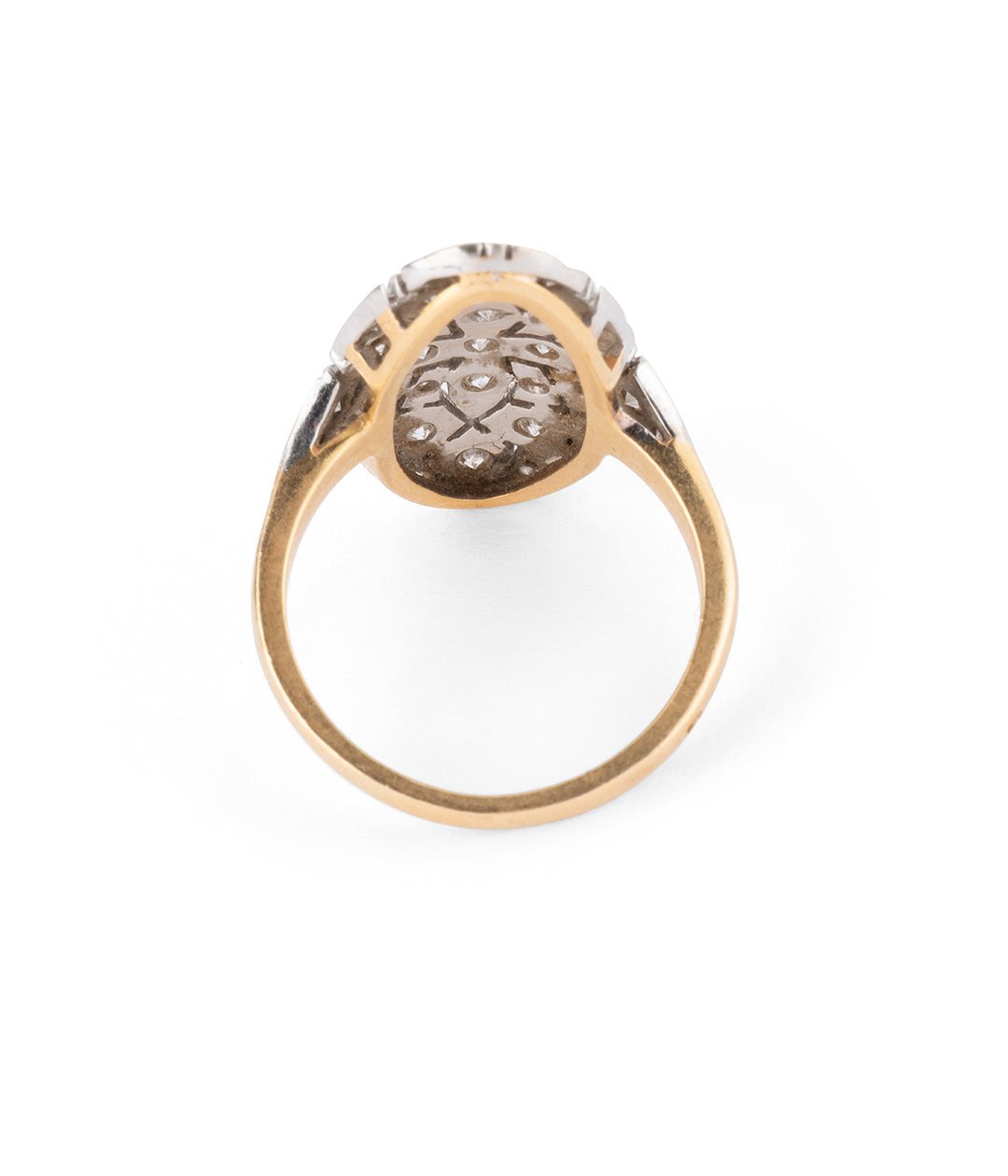 Edwardian diamonds ring "Layla" - Caillou Paris