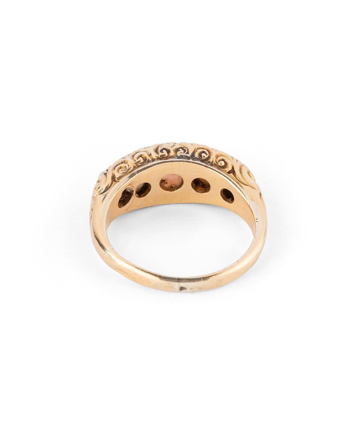 Edwardian engagement ring opal "Vikesh" - Caillou Paris