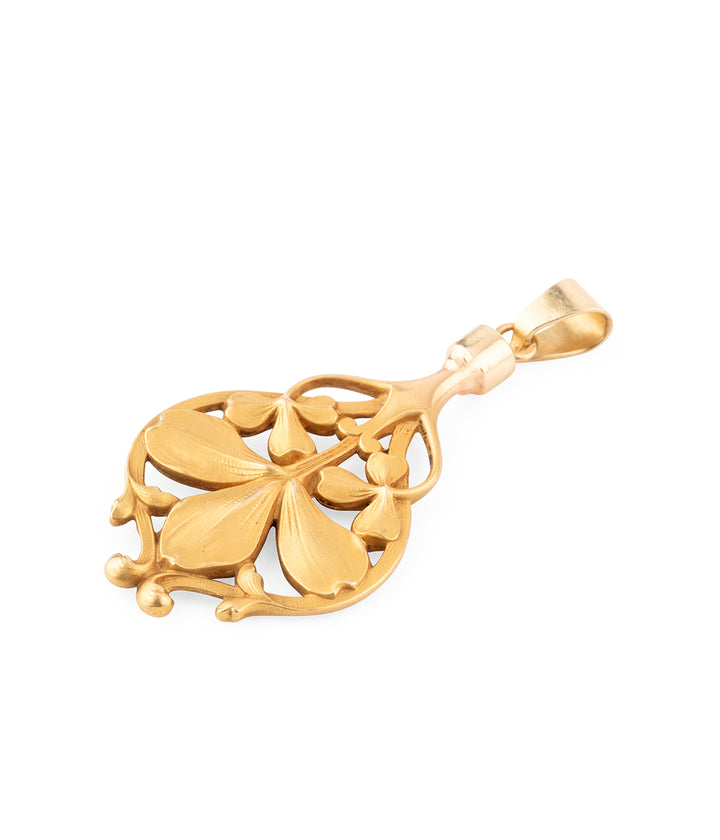 French-antique-pendant-18k-gold-Oni-Caillou-Paris