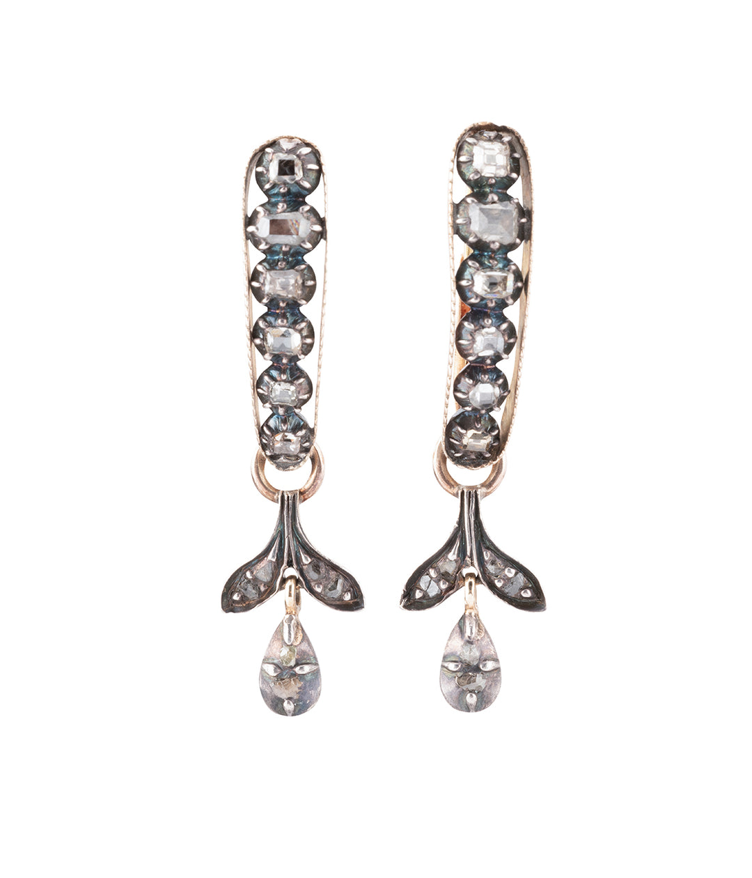 Georgian-earrings-silver-diamonds-Walda-Caillou-Paris