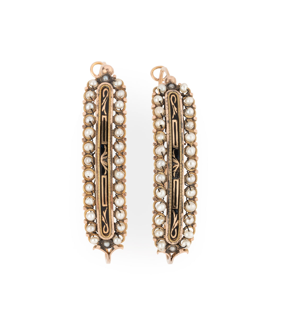 Georgian-french-earrings-enamel-pearls-Ketan-Caillou-Paris
