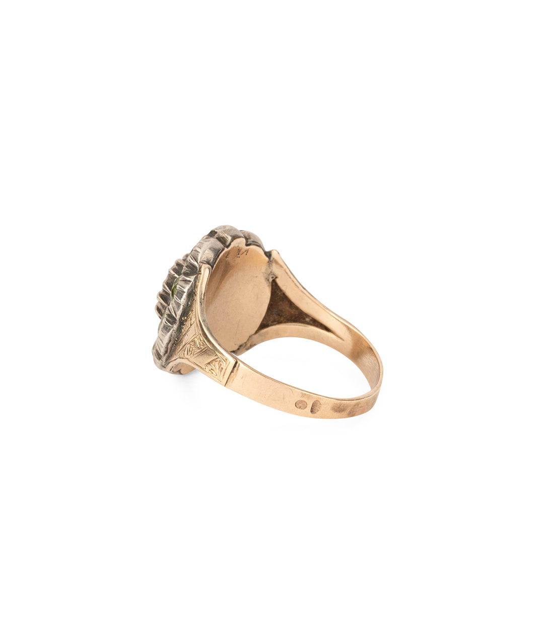 Georgian-garnet-ring-gold-Almika-Caillou-Paris
