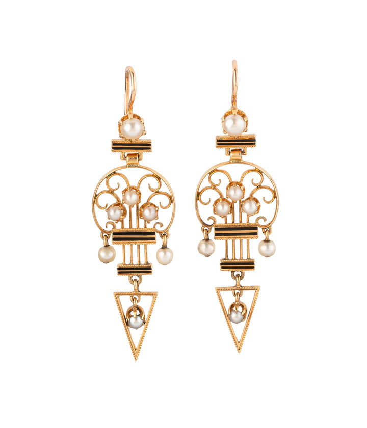 Georgian-gold-earrings-pearls-Yoki-Caillou-Paris