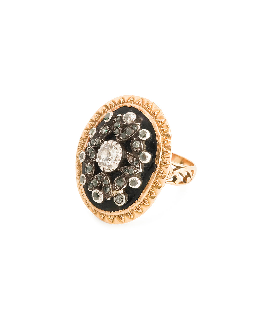 Georgian-ring-black-enamel-Zana-Caillou-Paris