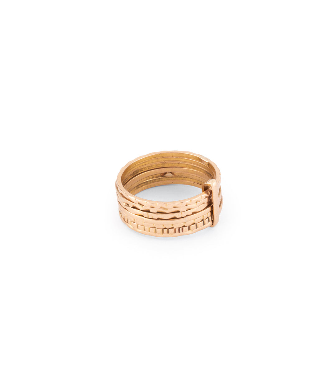 Gold weekly ring "Madina" - Caillou Paris