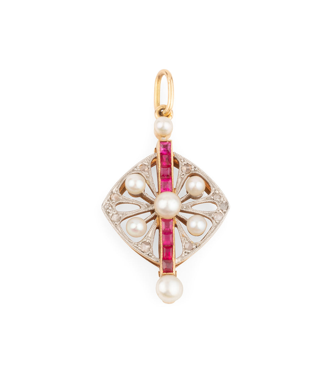 Pendentif-ancien-diamant-rubis-or-18k-Mina