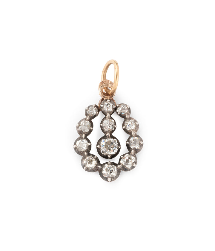 Pendentif-ancien-or-rose-diamants-Baudry-Caillou-Paris