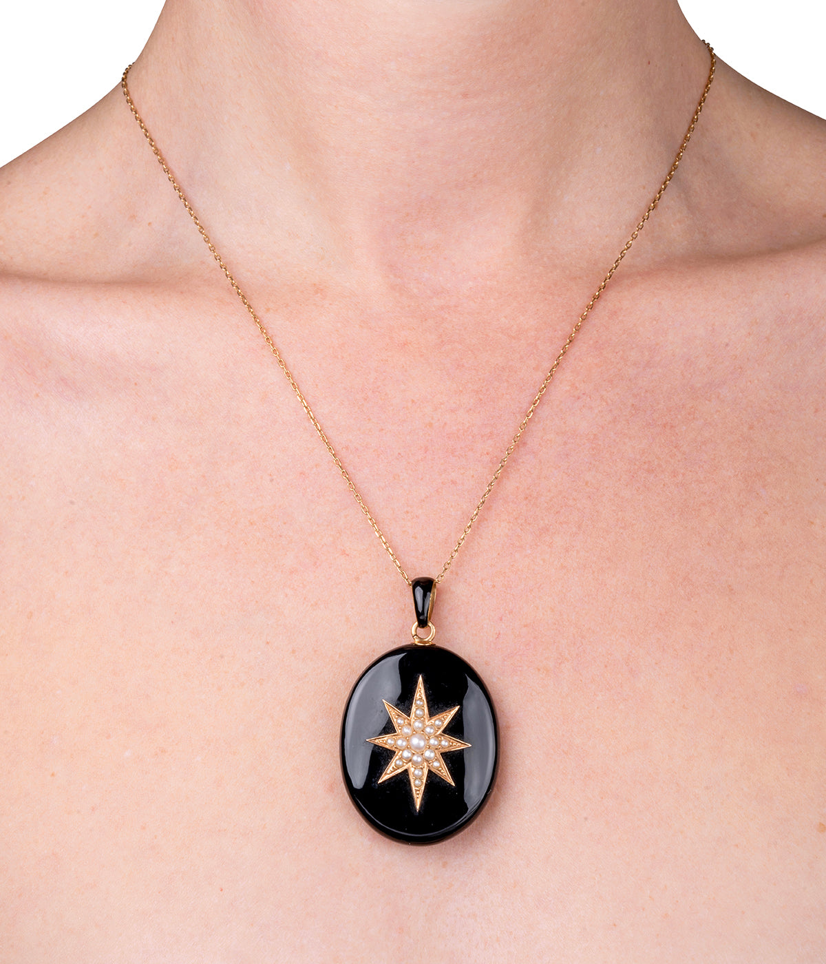 Pendentif porte-photo ancien Esa porter - Caillou Paris