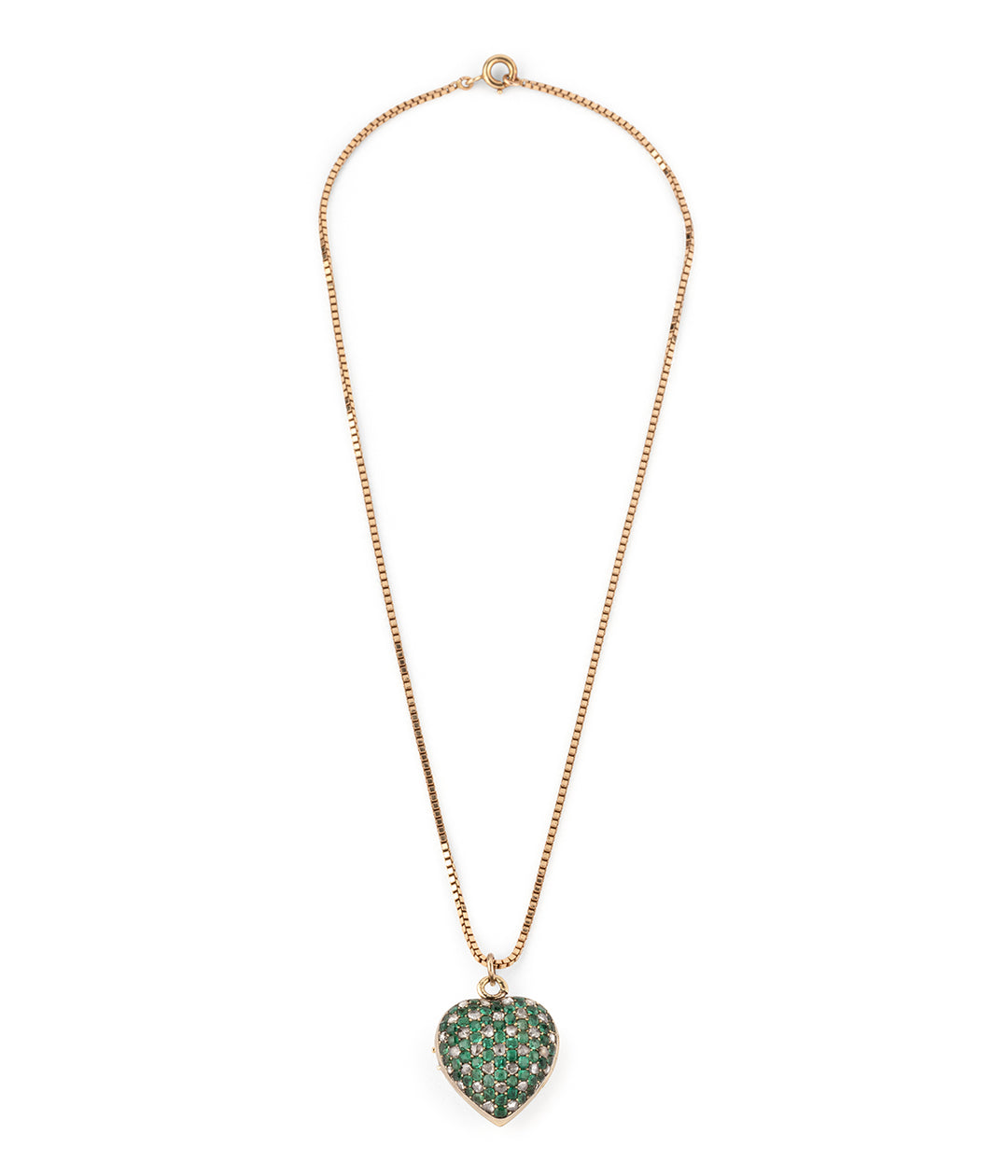 Pendentif-porte-souvenir-ancien-emeraude-diamants-Fella-Caillou-Paris