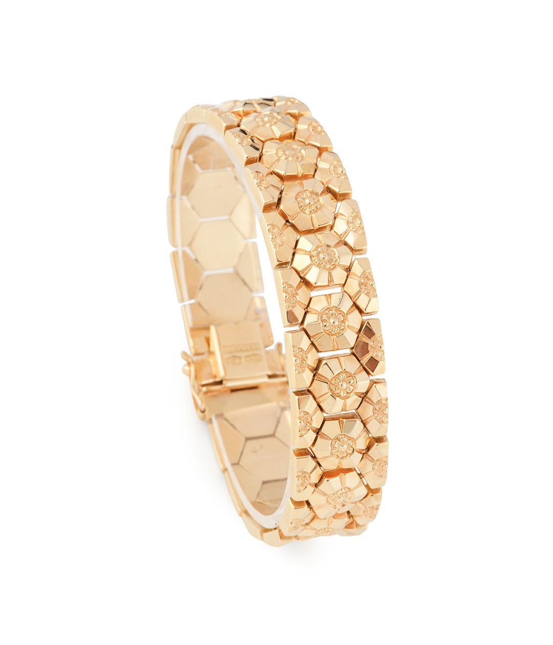 Retro-bracelet-pink-gold-Kanoa-Caillou-Paris