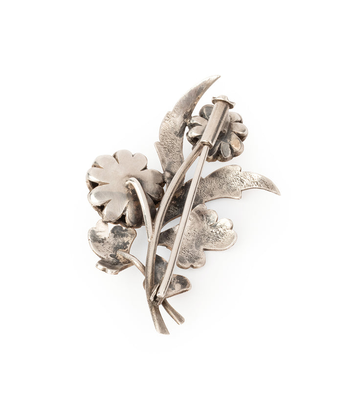 Retro-floral-brooch-silver-Albia