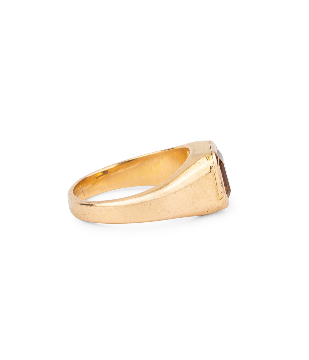 Retro-ring-citrine-18K-gold-Hatim