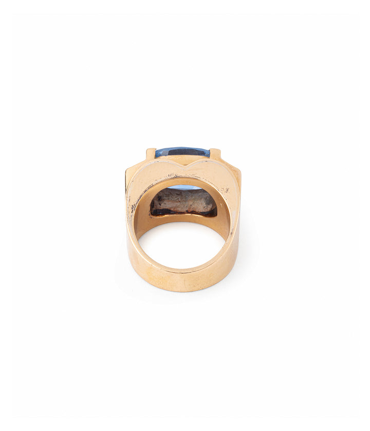 Retro-ring-spinel-18k-gold-Deva-Caillou-Paris