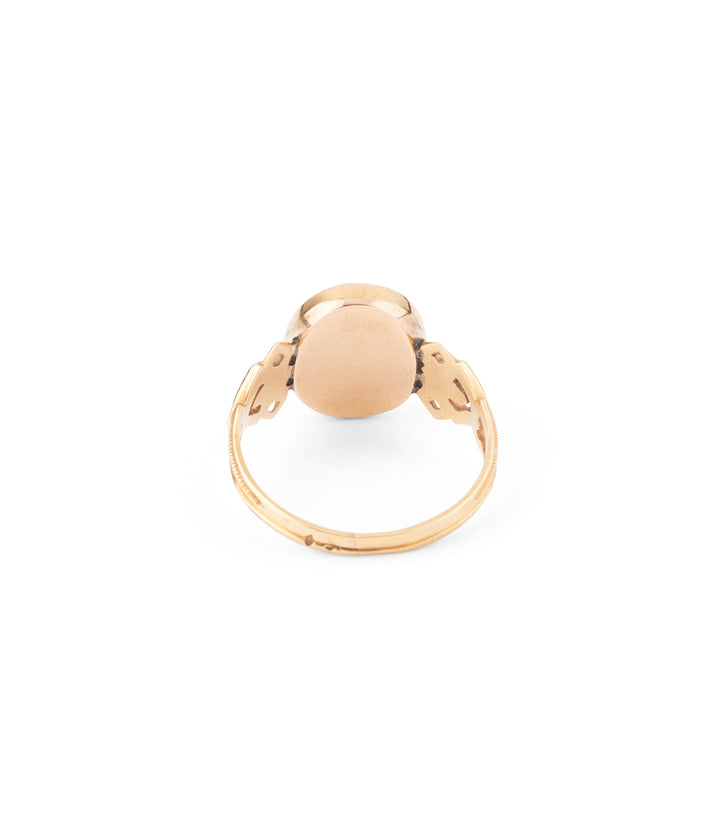 Romantic ring initials hairs "Marekka" - Caillou Paris