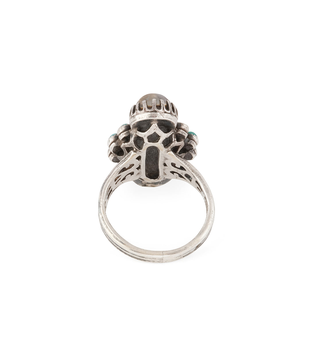 Silver-ring-moonstone-turquoise-Elmo-Caillou-Paris