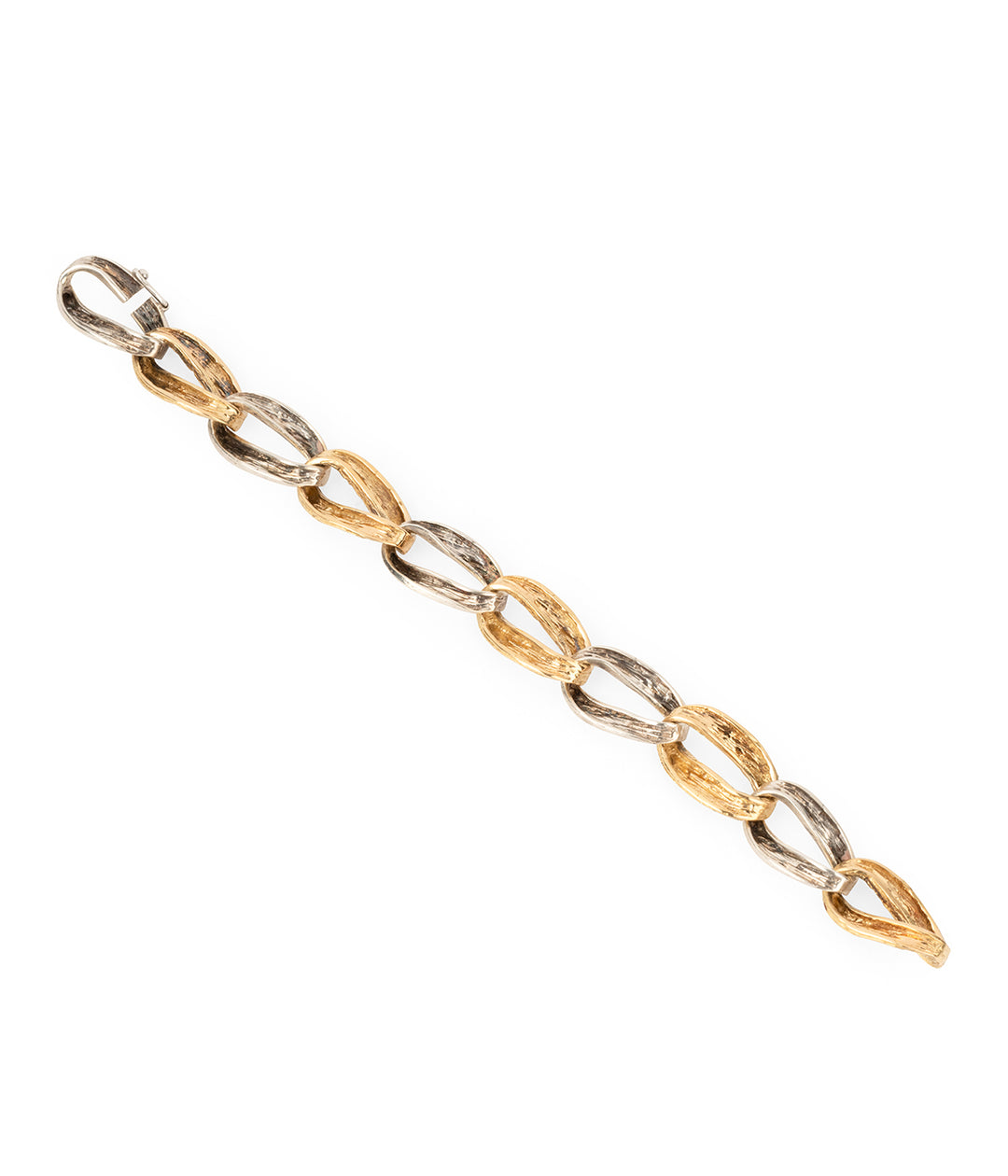 Two-tone-gold-vintage-bracelet-Stheva-Caillou-Paris