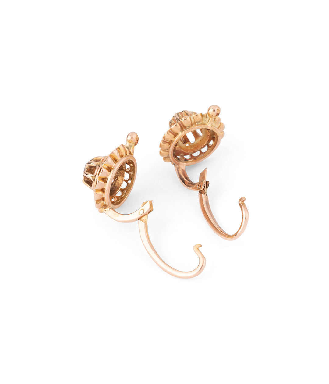 Victorian diamonds earrings "Maxine" - Caillou Paris