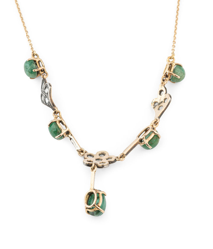 Victorian-emerald-necklace-18k-gold-Zyste-Caillou-Paris