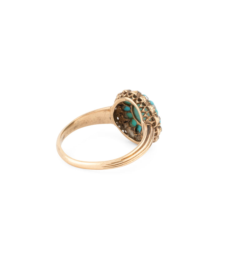 Victorian-floral-ring-turquoises-Eolia-Caillou-Paris