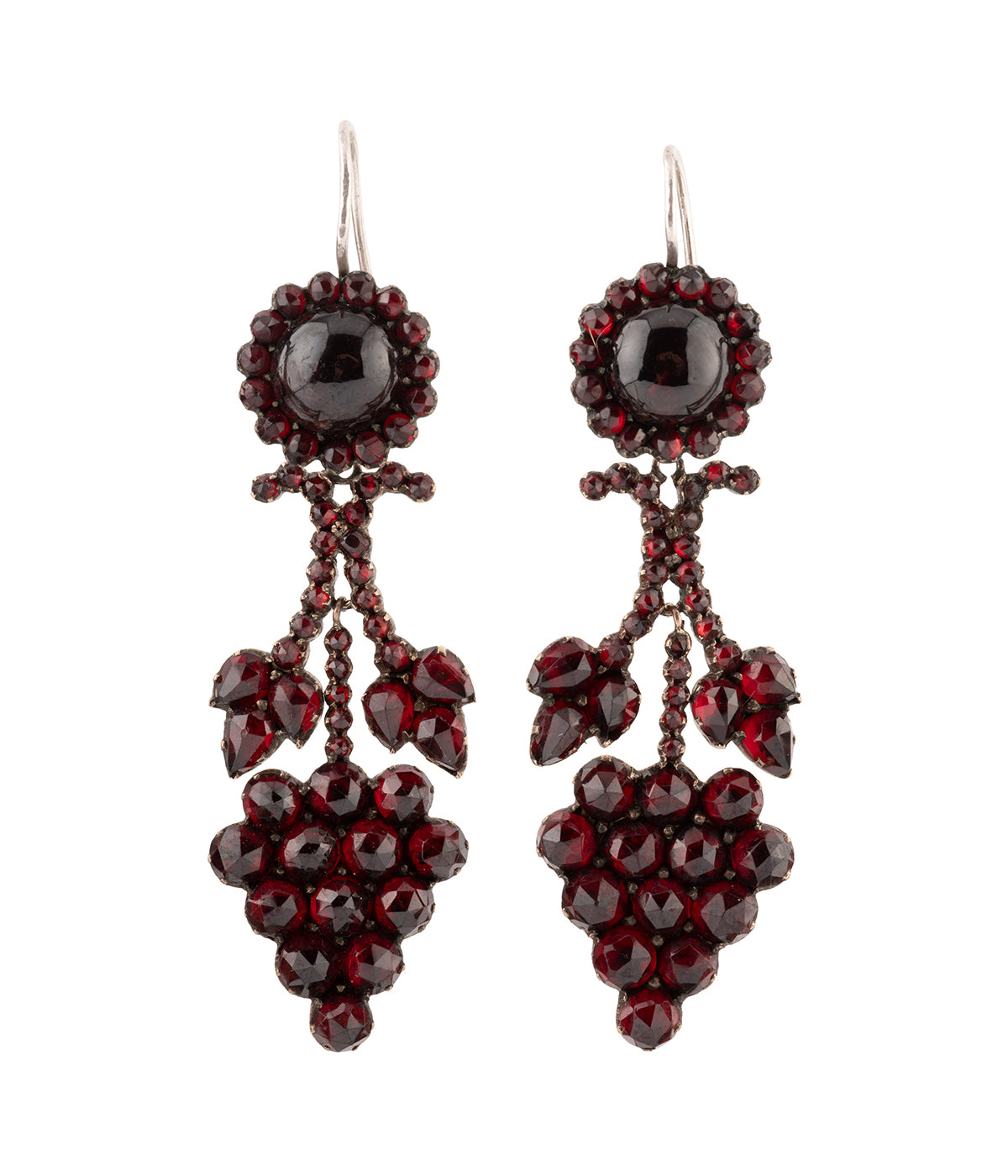 Victorian-garnet-earrings-silver-Teina-Caillou-Paris