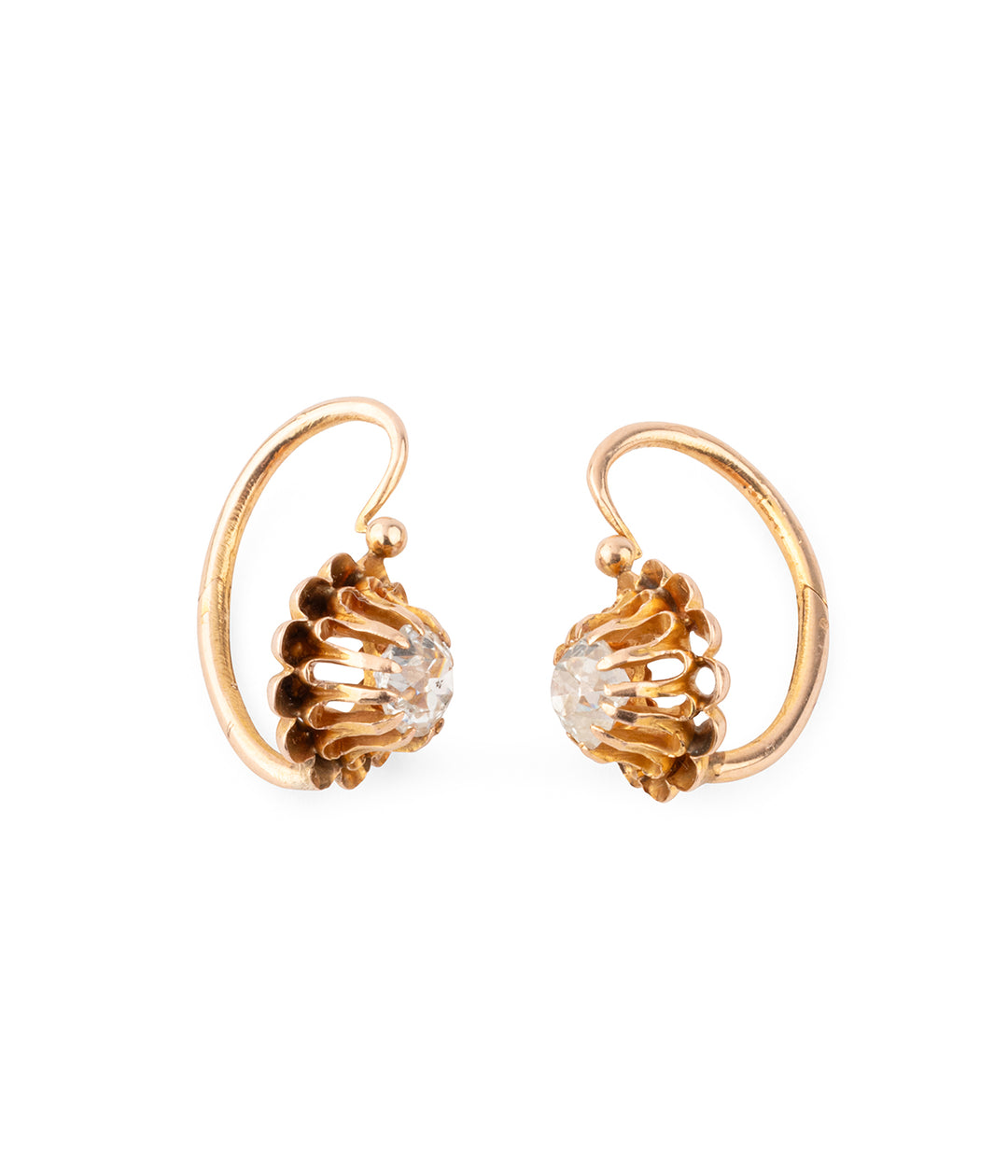 Victorian-gold-earring-diamonds-Rina-Caillou-Paris