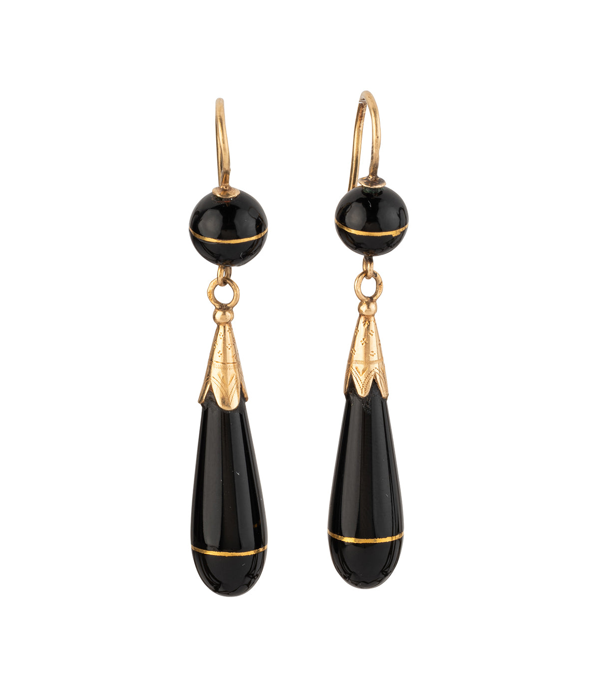 Victorian-gold-earrings-onyx-Bijik-Caillou-Paris