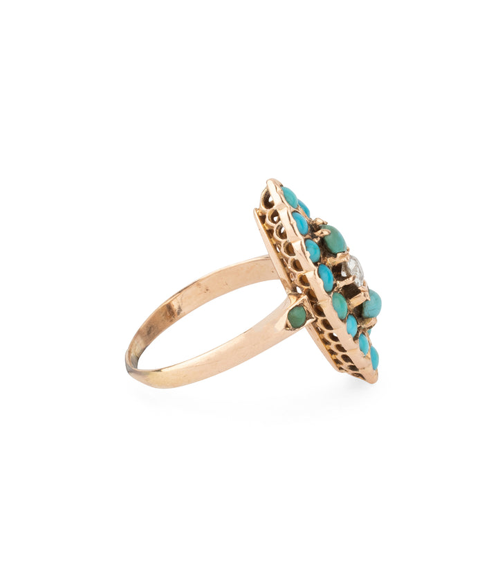 Victorian-gold-ring-tuquoises-diamonds-Jaimi-Caillou-Paris