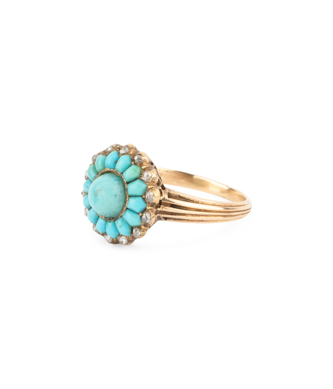 Victorian-gold-ring-turquoises-diamonds-Eolia-Caillou-Paris
