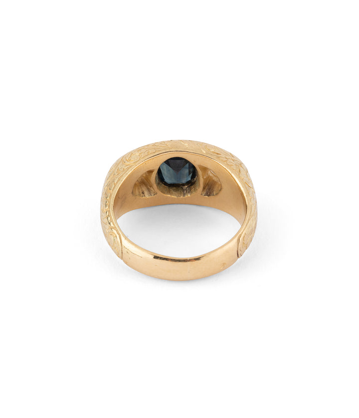 Victorian gold sapphires ring "Gaddi" - Caillou Paris