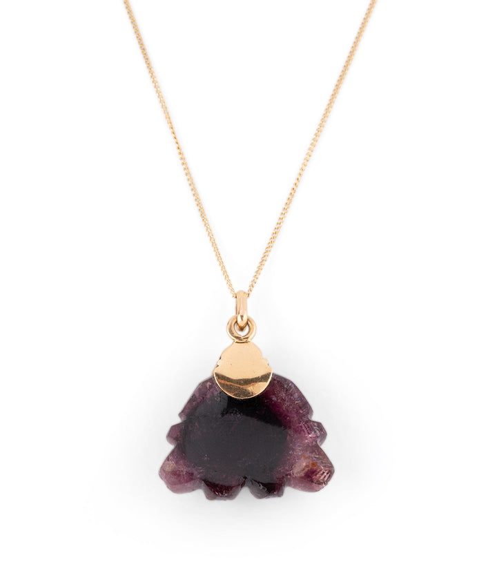 Vintage amethyst necklace "Lavra" - Caillou Paris