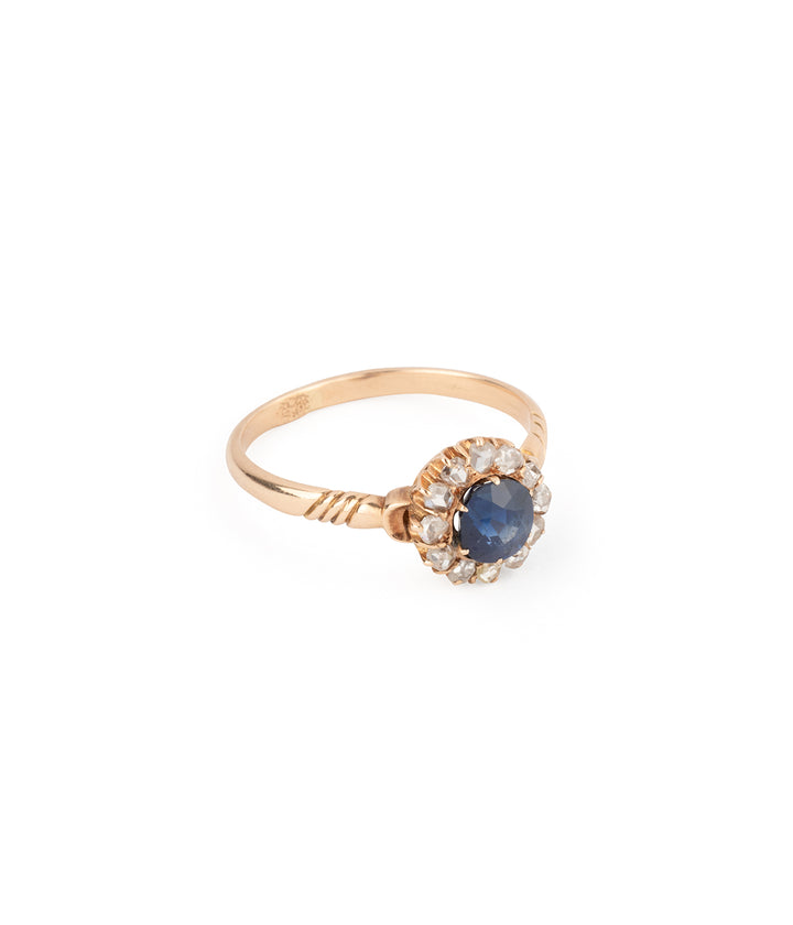 Vintage-cluster-ring-sapphire-Jodie-Caillou-Paris