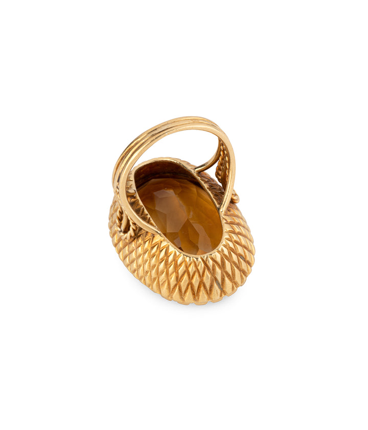 Vintage-cocktail-ring-gold-citrine-Ostap-Caillou-Paris