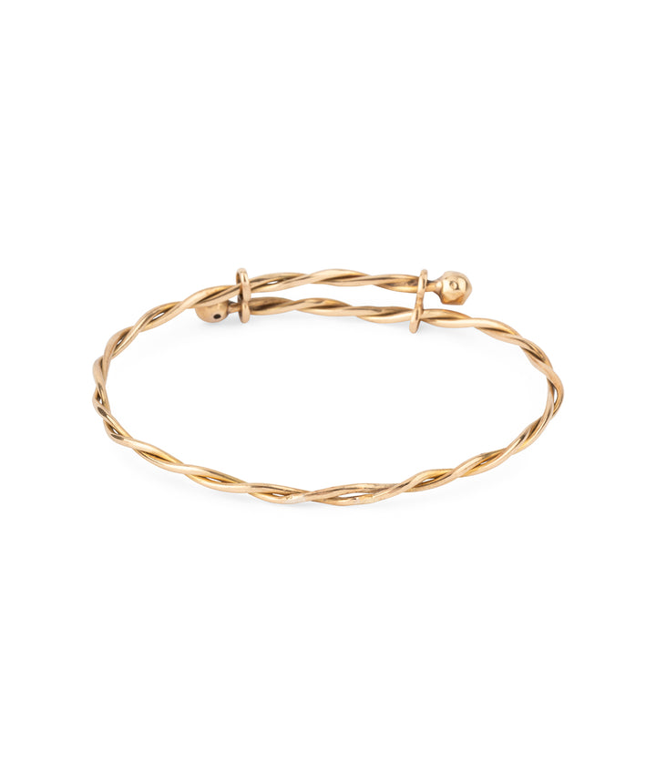 Vintage-gold-bracelet-Ram-Caillou-Paris