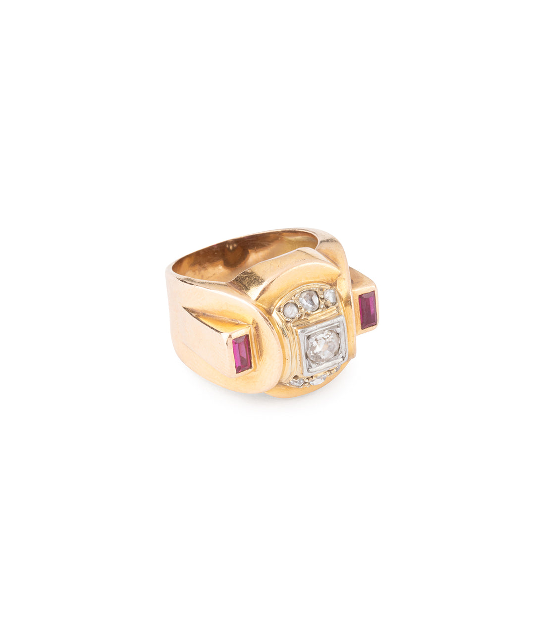 Vintage-gold-ring-diamonds-rubies-Trine-Caillou-Paris