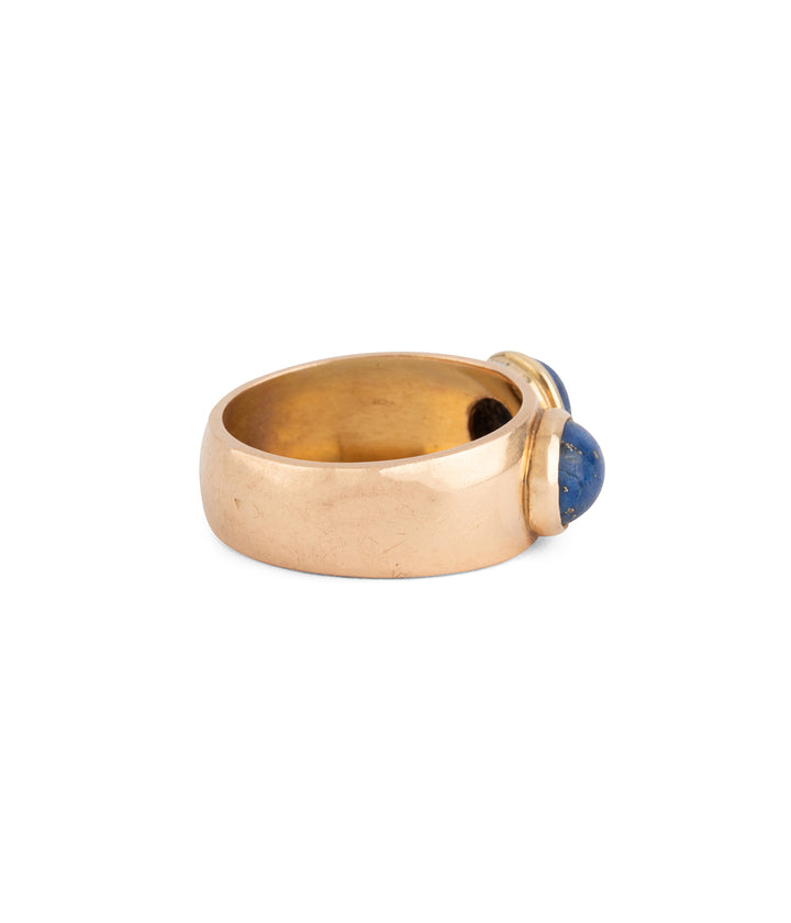Vintage-lapis-lazuli-band-ring-Roel-Caillou-Paris