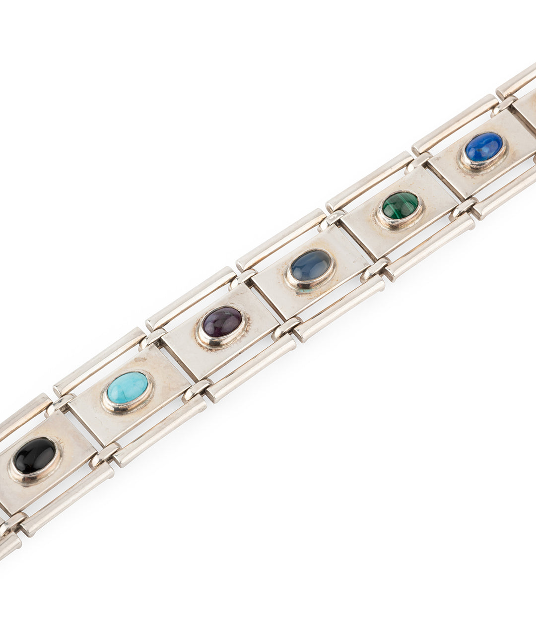 Vintage-mexican-bracelet-hardstones-Arul-Caillou-Paris