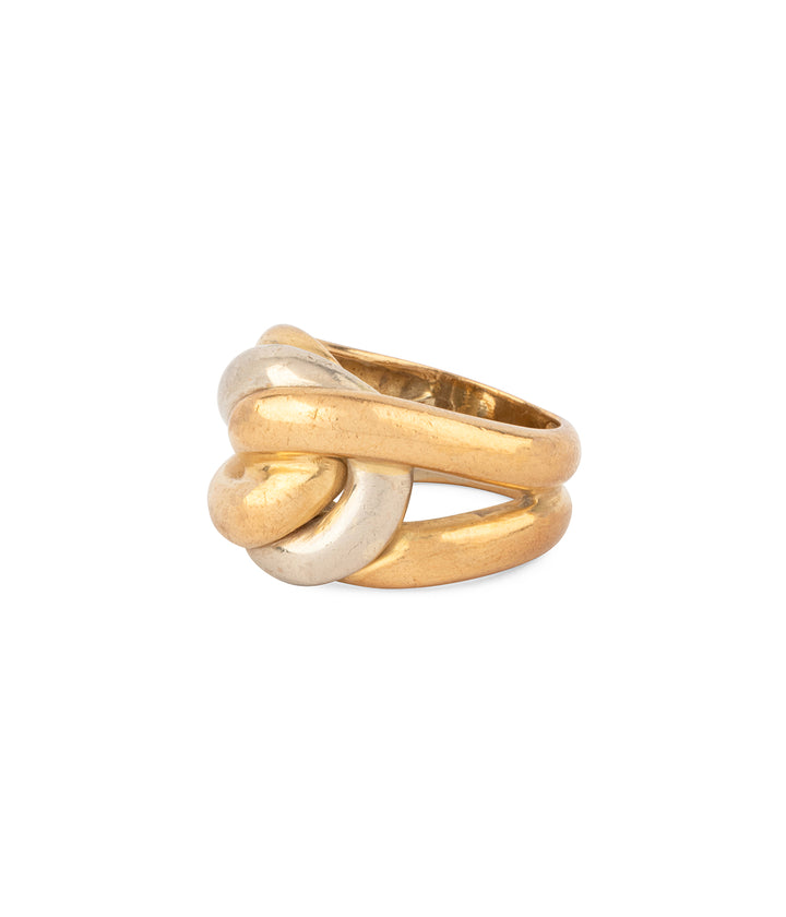 Vintage-ring-18K-gold-Christofle-Caillou-Paris