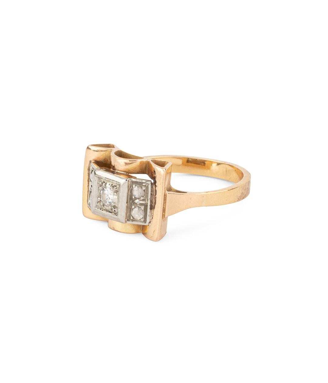 Vintage-ring-diamonds-18k-gold-Aban-Caillou-Paris