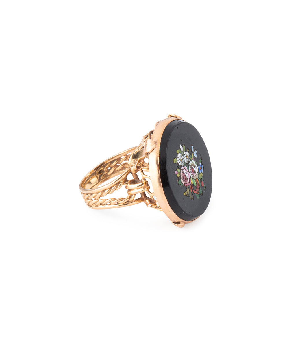 Vintage-ring-floral-micromosaic-Macia-Caillou-Paris