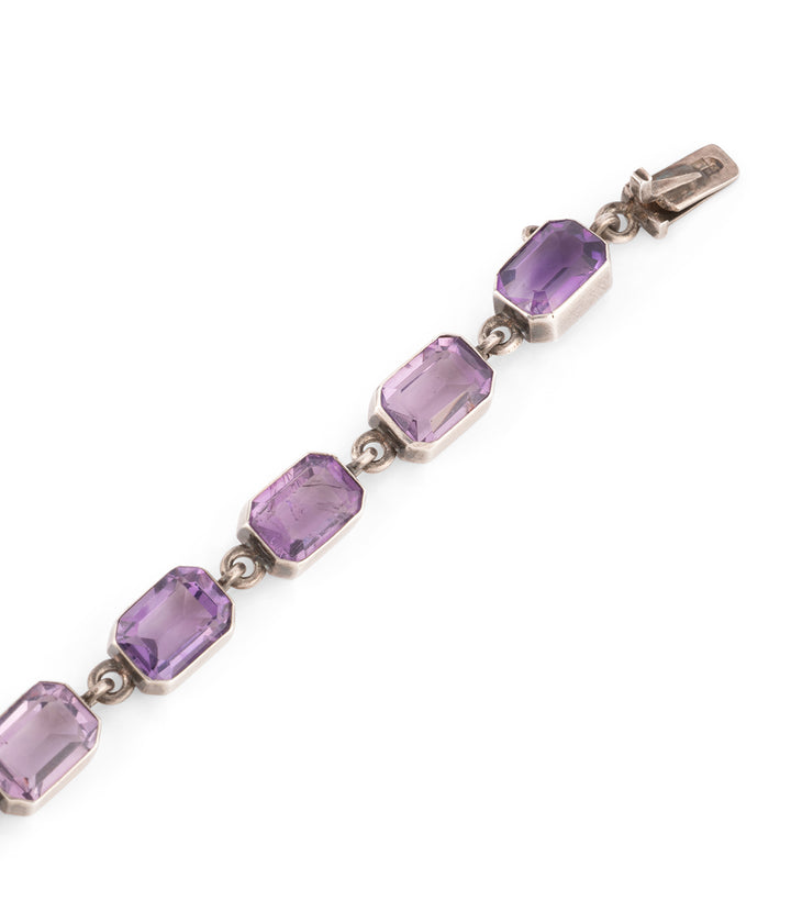 Vintage-tennis-bracelet-silver-amethyst-Hakem-Caillou-Paris