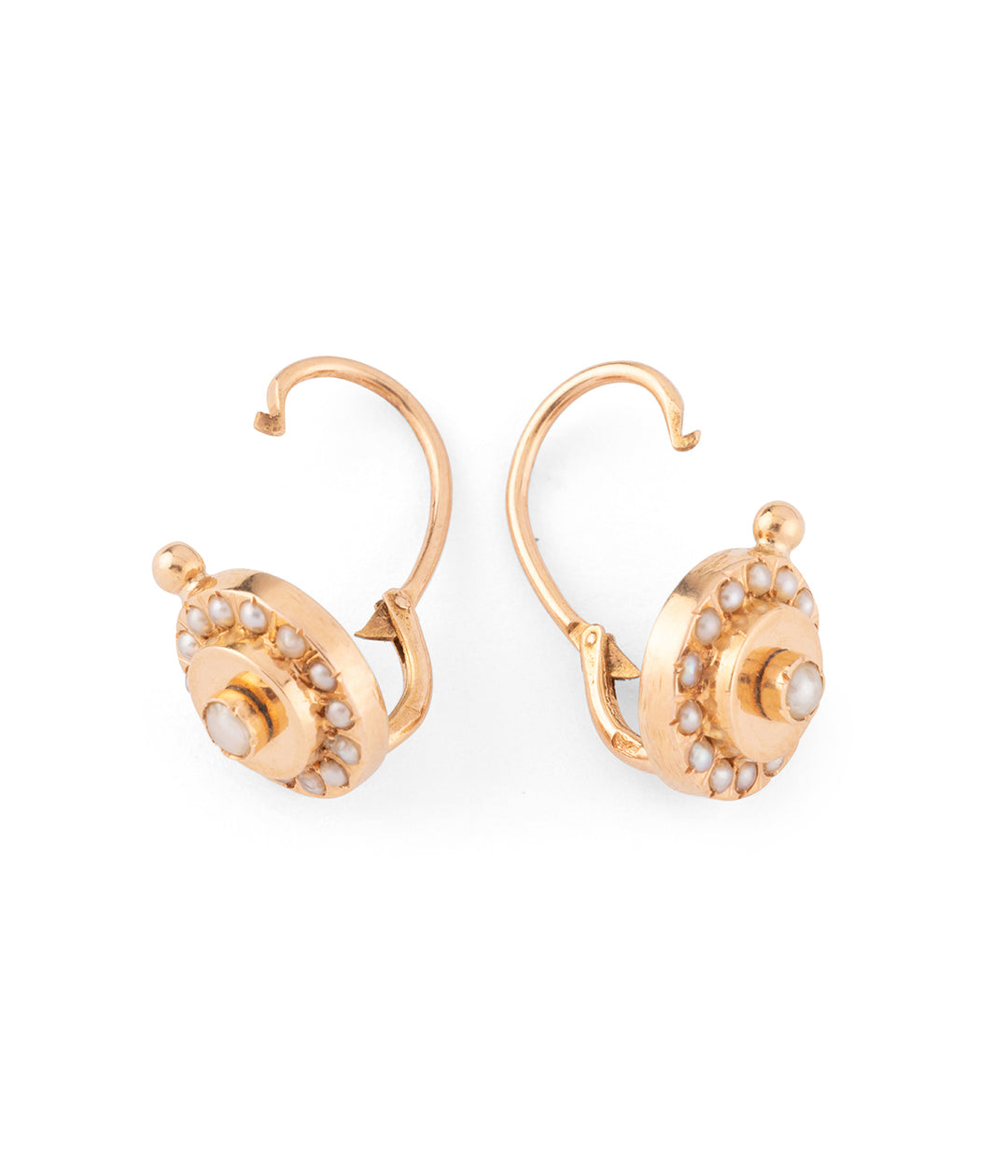 Victorian pearls earrings "Lamri" - Caillou Paris