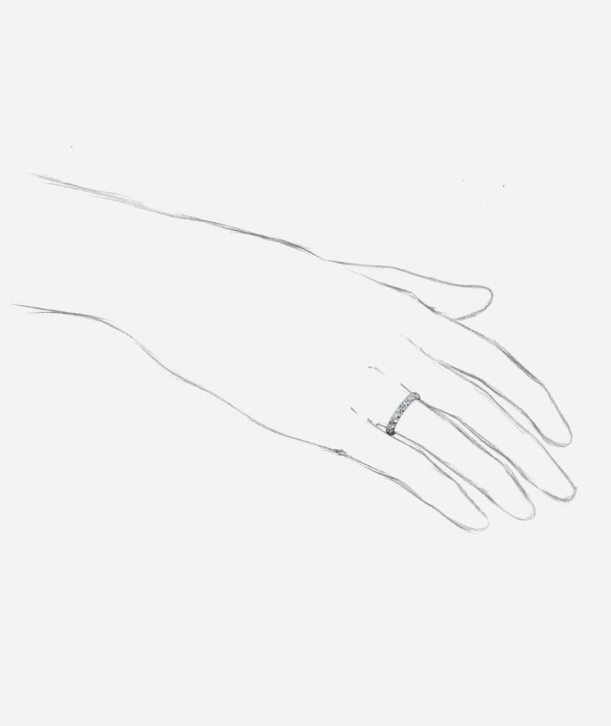 Bague Infinity porter